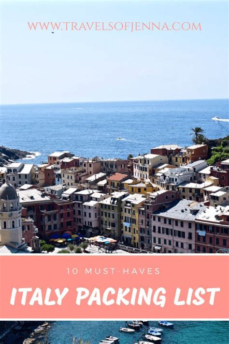 The Ultimate Italy Packing List Top 10 Essentials Plus What To Pack