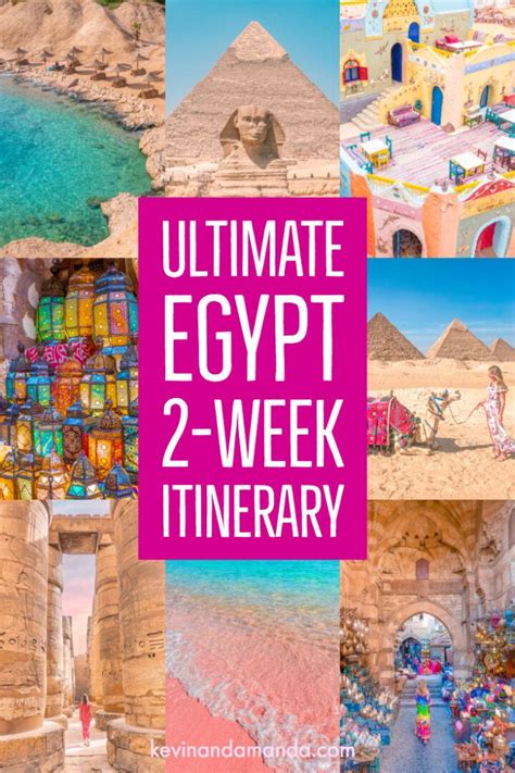 The Ultimate Itinerary For Egypt Travel Tips And More With Text Overlay