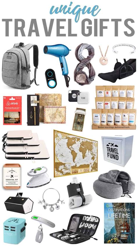 The Ultimate Travel Gift Guide 40 Unique Travel Gifts That People