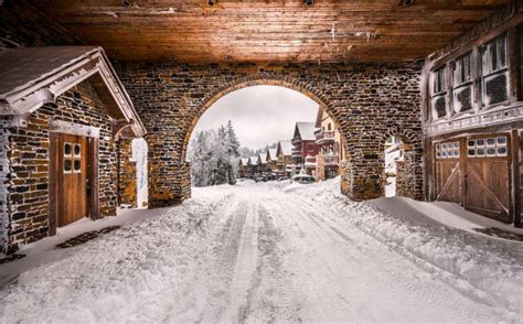 The Village Of Snowshoe In West Virginia Is One Of The Most Unique In