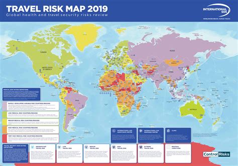 The Worst And Safest Countries For Travel Vivid Maps