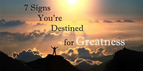 The Writing On The Wall 7 Signs You Re Destined For Greatness Letterpile