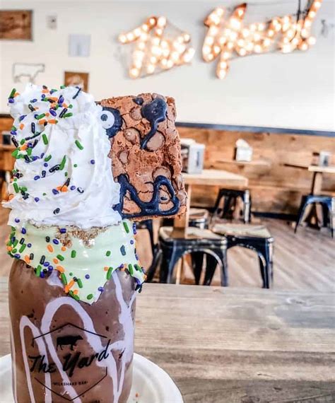 The Yard Milkshake Bar Romantic Spots Austin