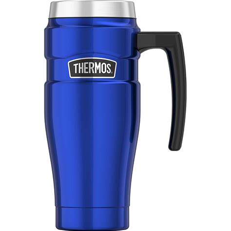 Thermos 16 Oz Sipp Insulated Stainless Steel Travel Mug W Handle