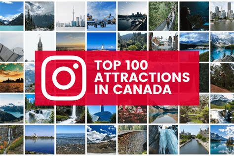 These Are The 100 Most Instagrammed Attractions In Canada