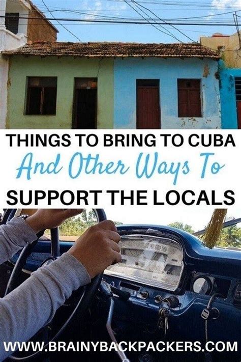 Things To Bring To Cuba And Other Ways To Support The Locals On Your