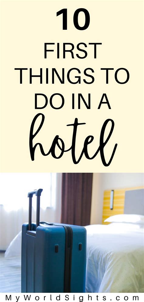 Things To Look For In A Hotel Room Immediately After Entering Hotels