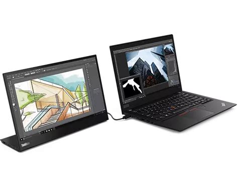 Thinkvision 14 Inch Portable Monitor M14 61Dduar6us Lenovo Ca