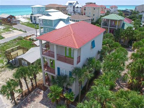 This Beach View Home Features 6 Bedroom And Sleeps 18 Come To Destin