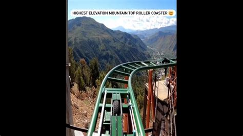 This Elevated Roller Coaster Ride Will Give You Goosebumps Watch Trending Hindustan Times