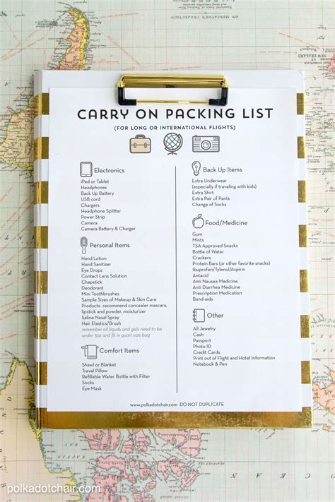 This Genius Packing List Helps You Travel With Essentials Only Travel