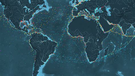 This Is An Incredible Visualization Of The World S Shipping Routes Vox