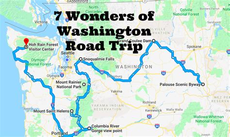 This Scenic Road Trip Takes You To All 7 Wonders Of Washington