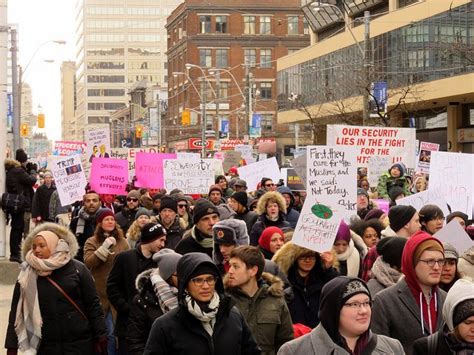 Thousands March In Toronto And Other Cities To Protest Us Muslim Travel Ban Civicus Tracking