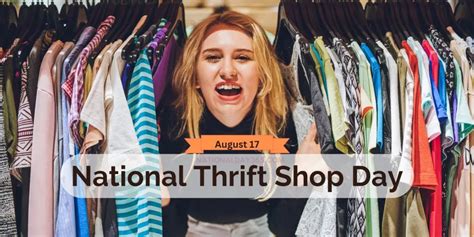 Thrift Shop Day 17Th August Days Of The Year