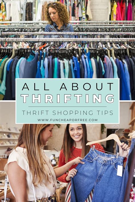 Thrift Shopping Tips Amp Tricks Save Time Amp Money Fun Cheap Or Free