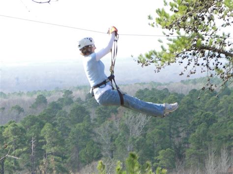 Thrilling Action Packed Zipline Adventure Tour Poynor Texas Rock