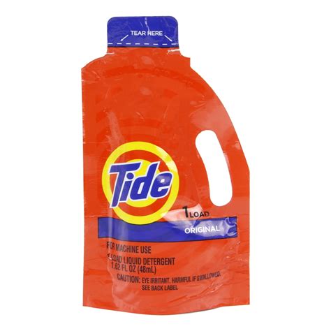 Tide 2X Ultra Detergent Original Scent 1 6 Oz Travel Size Walmart Com