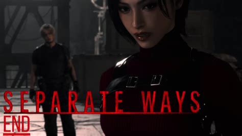 Time To Go Seprate Ways Resident Evil 4 Dlc Separate Ways End Youtube