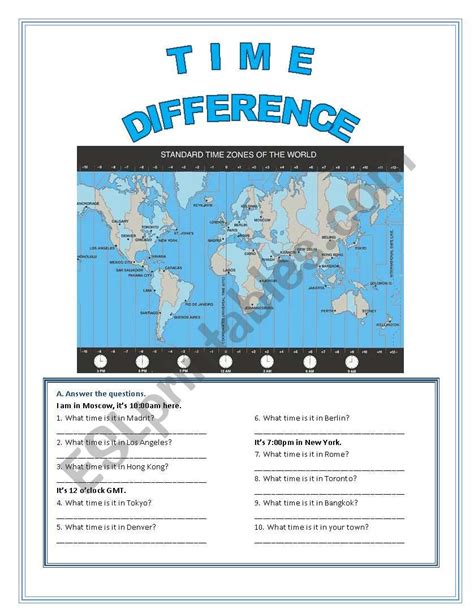 Time Zone Facts For Kids All You Need To Know