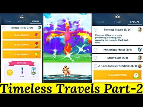 Timeless Travels 9 14 Special Research Investigation In Pokemon Go