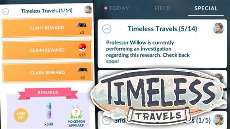 Timeless Travels in Pokémon Go