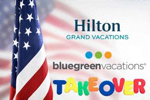 Timeshare Usa Hilton Grand Vacations To Acquire Bluegreen Vacations