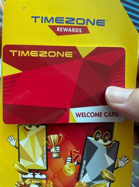 Timezone Welcome Card Tickets Amp Vouchers Store Credits On Carousell