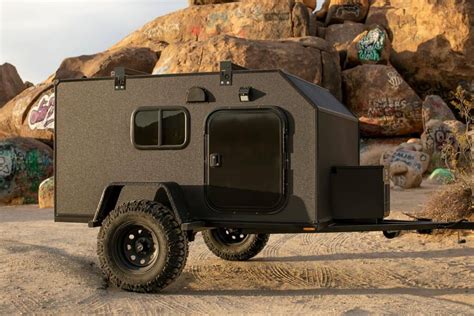 Tiny Camper Company Makes Small Teardrops Squaredrop Trailers