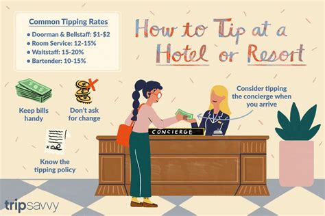 Tipping Etiquette For Hotels And Resorts