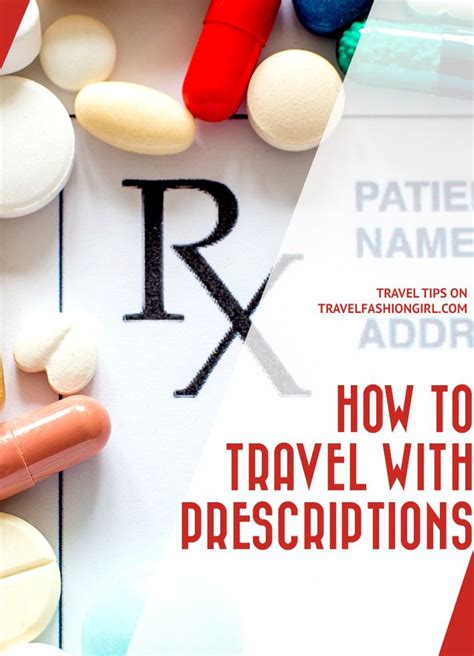 Tips For Traveling With Prescription Drugs