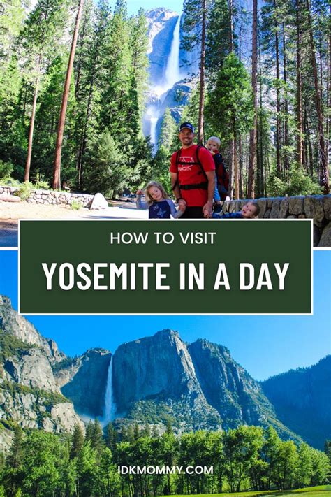 Tips For Visiting Yosemite National Park In One Day Yosemite