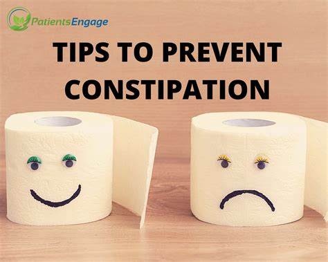 Tips To Prevent Constipation Posters Patientsengage