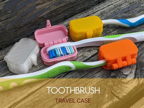 Toothbrush Travel Case Toothbrush Accessories Travel Etsy