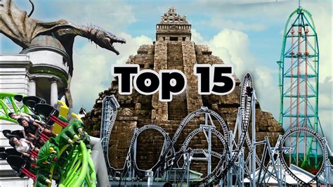 Top 10 Best Amusement Parks In The World Youtube