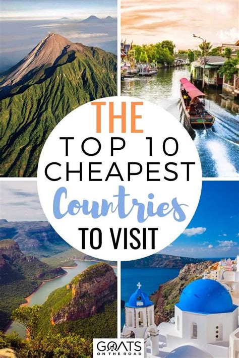 Top 10 Cheapest Countries To Visit This Year Goats On The Road Top