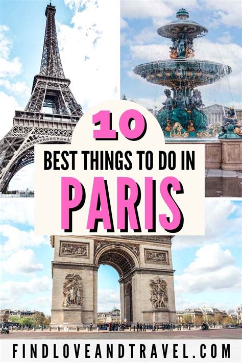 Top 10 Paris Attractions Popular Places To Visit Paris Discovery Guide