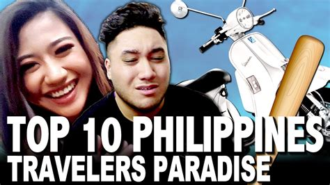 Top 10 Philippines Travelers Paradise Reaction Youtube