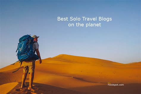 Top 100 Solo Travel Blogs And Websites To Follow In 2019