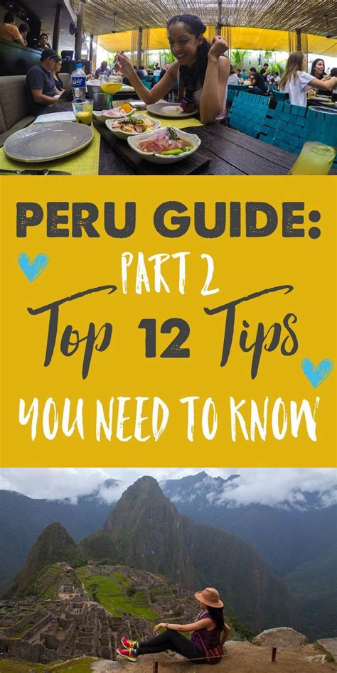 Top 12 Peru Travel Tips Peru Travel Guide Part 2 Youtube