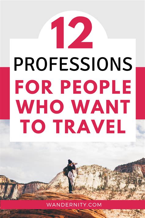 Top 12 Professions That Require Traveling Wandernity