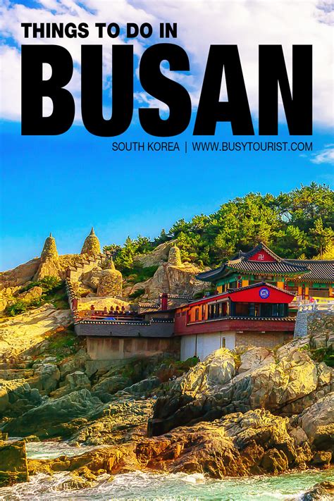 Top 15 Things To Do In Busan South Korea Busan Travel Guide