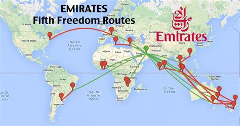 Top 16 Longest Emirates Fifth Freedom Routes Coming To A City Near You