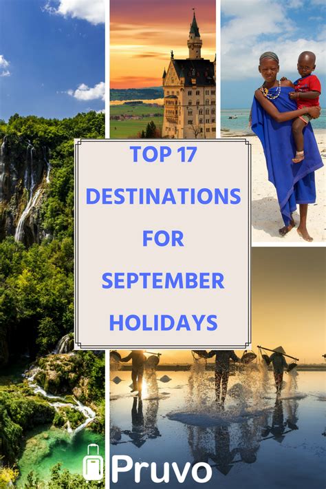 Top 17 Destinations Worldwide For Your September Holidays Cool Places