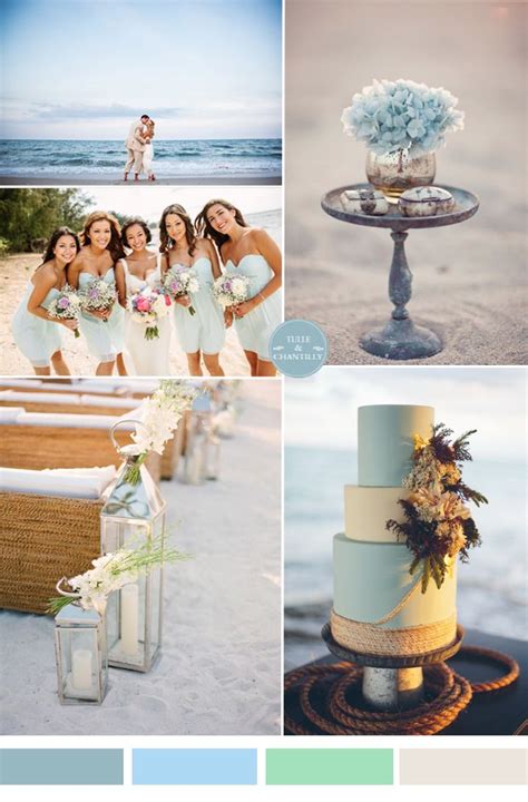 Top 5 Beach Wedding Color Ideas For 2020 Tulle Chantilly Wedding Blog