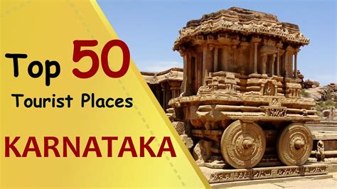 Top 5 Best Tourist Places Of Karnataka Youtube