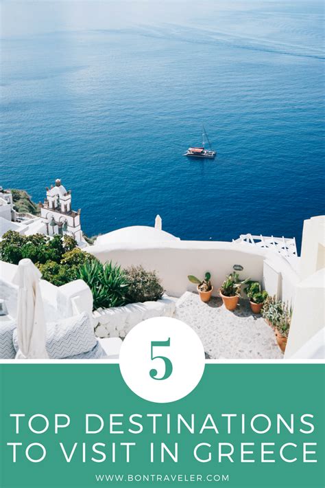 Top 5 Destinations In Greece Bon Traveler