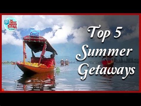 Top 5 Destinations In India Youtube