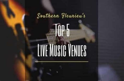 Top 5 Live Music Venues Petlet