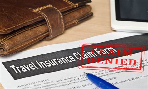 Top 5 Reasons Travel Insurance Claims Are Denied